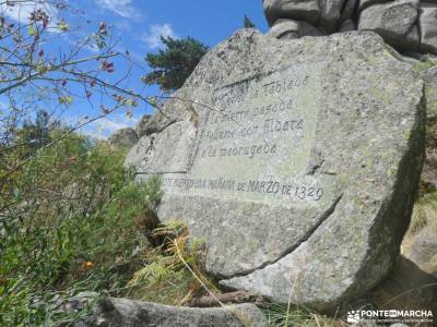 Monumento Natural Peñas del Arcipreste de Hita; pico ocejon villuercas serrada de la fuente parque n